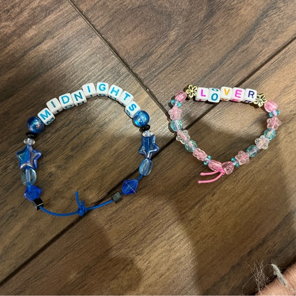 Taylor Swift Hand-Made Friendship Bracelets (Midnights and Lover) - Picture 1 of 5